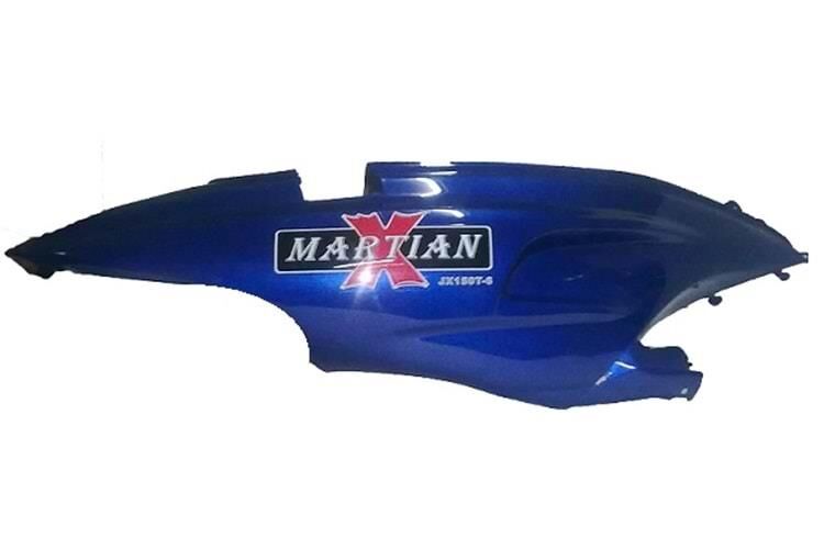 Çelik Sele Alt Yan Kapak Sağ Mavi Martian