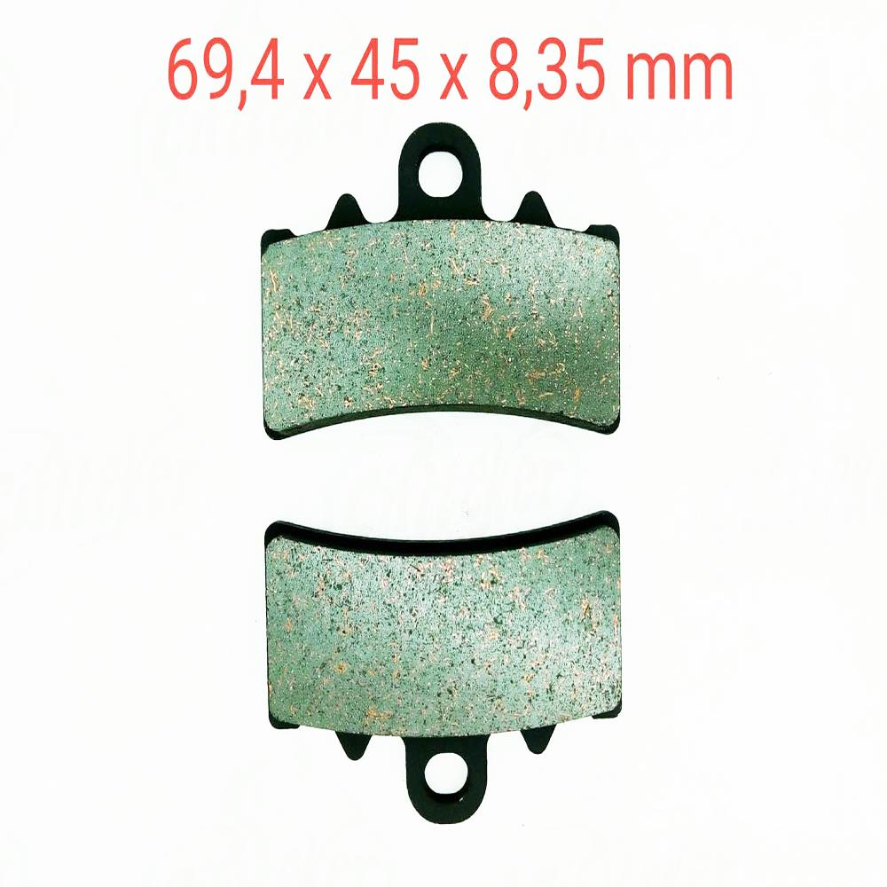 Ön Fren Disk Balatası Fa606 Ktm Rc Duke 125-200-390 Bajaj Dominar 400 Abs