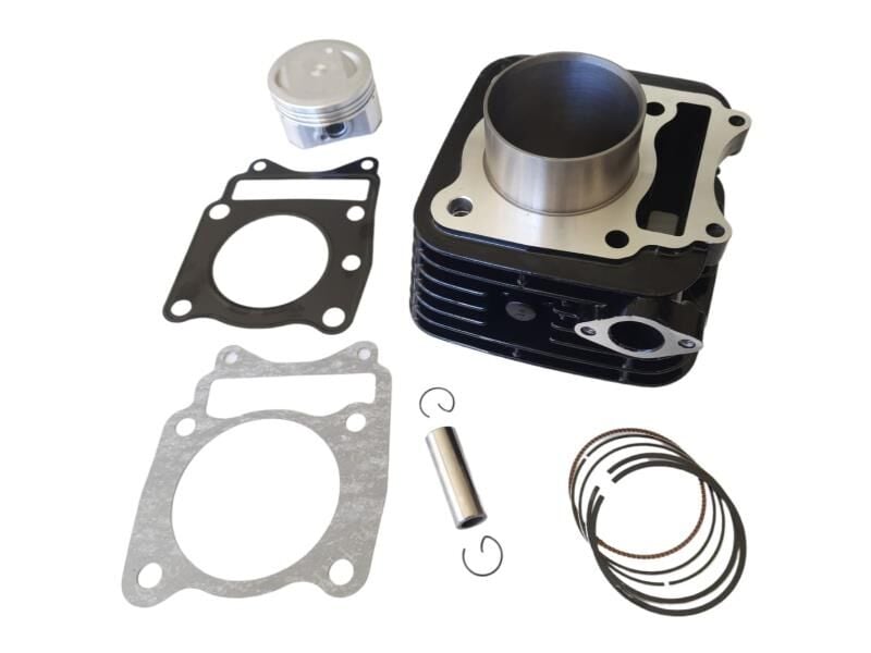 Tvs Apache Silindir Siyah Komple 180 Cc 62,50 Mm Atg Sekmanlı