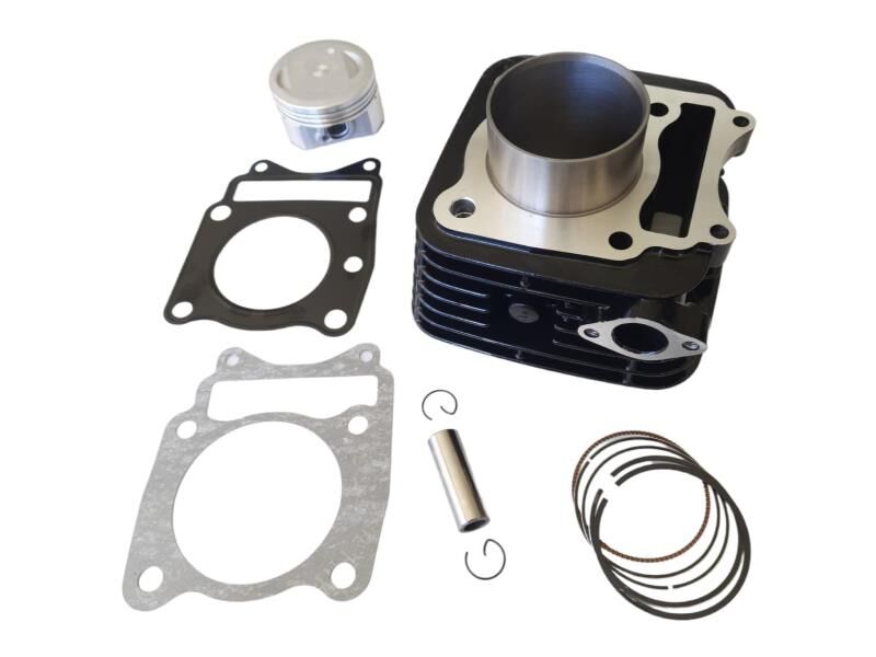 Tvs Apache Silindir Siyah Komple 180 Cc 62,50 Mm Atg Sekmanlı