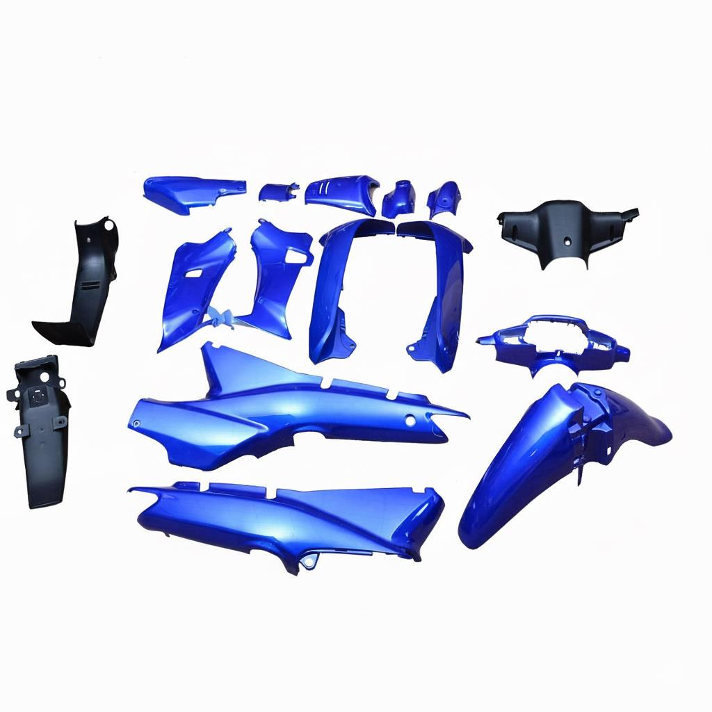 Lifan 100 Kaporta Seti Mavi 16 Parça