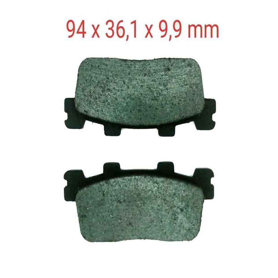 Arka Fren Disk Balatası Sfa427 Ask Sym Joymax 250-Gts 250-Joyride 200İ-Hd Evo 200-Kymco Xciting 250