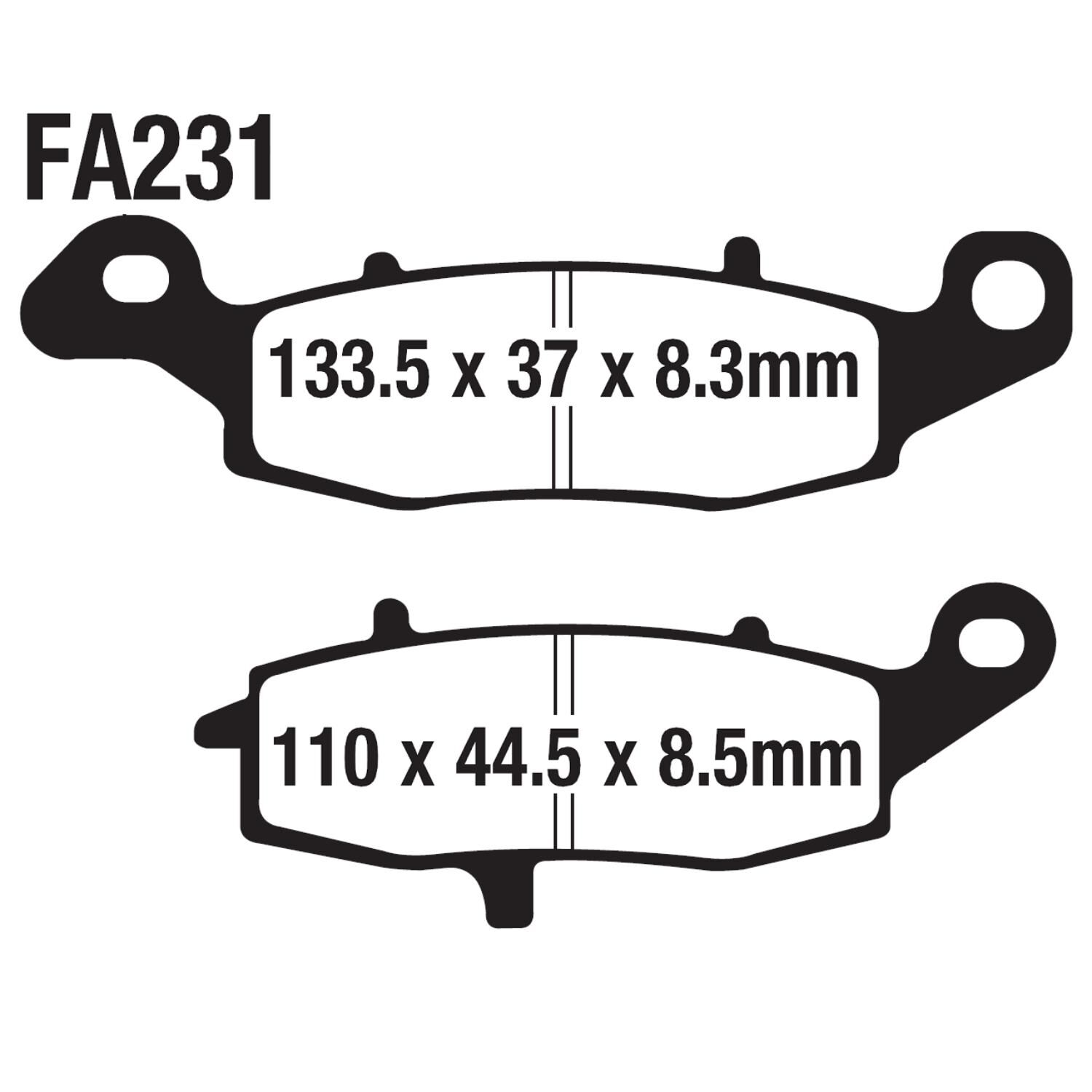 Cf Moto 650 Sd-T Sd-S Ön Fren Disk Balatası Sağ Fa231 Orj