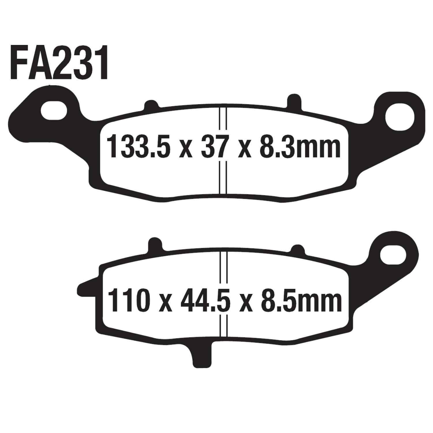 Cf Moto 650 Sd-T Sd-S Ön Fren Disk Balatası Sağ Fa231 Orj