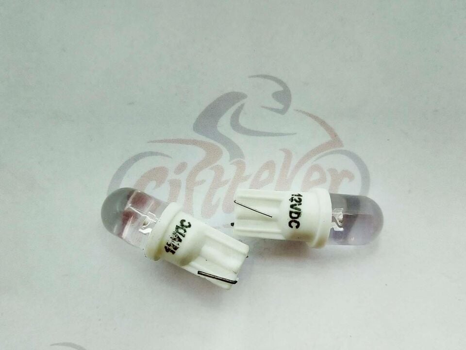 Universal T10 12V Led Ampül Beyaz 2 Li