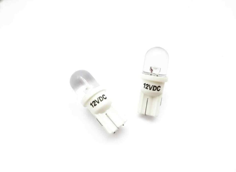 Universal T10 12V Led Ampül Beyaz 2 Li