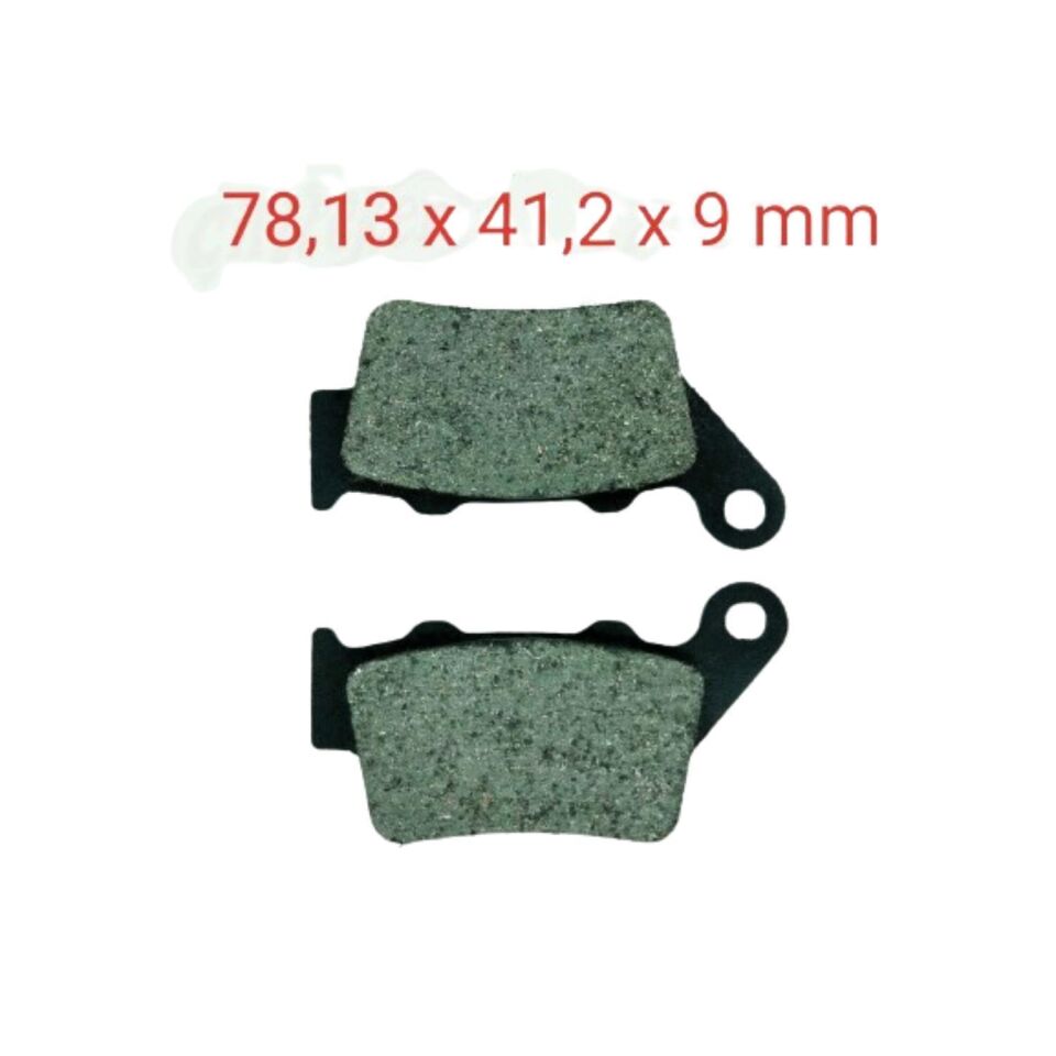 Bajaj Arka Fren Disk Balatası Fa213 İth Pulsar Ns-Rs 200 - Yamaha Mt-03 Ktm 200-250-390-690 Duke