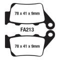 Bajaj Arka Fren Disk Balatası Fa213 A Pulsar Ns-Rs 200 - Yamaha Mt-03 Ktm 200-250-390-690 Duke