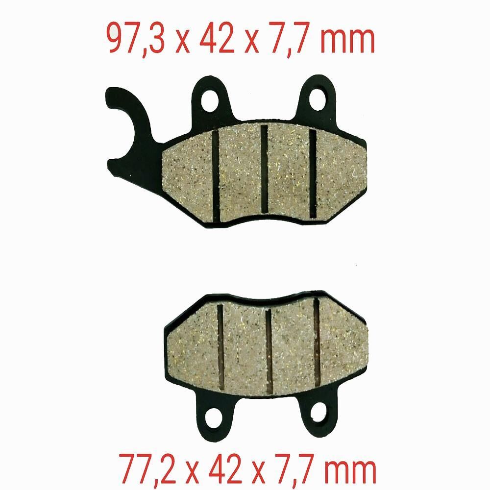 Disk Balata Fa194 Ters Çengel Kawasaki Ninja H2 Sx Se Arka-Suzuki Burgman An 400(07-18) Ön