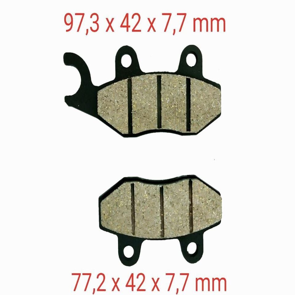 Disk Balata Fa228 Ters Çengel Ninja H2 Sx Se