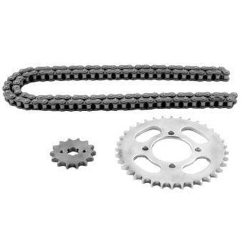 Yamaha Ön Dişli+Arka Dişli+Zincir Set Crypton 15-37