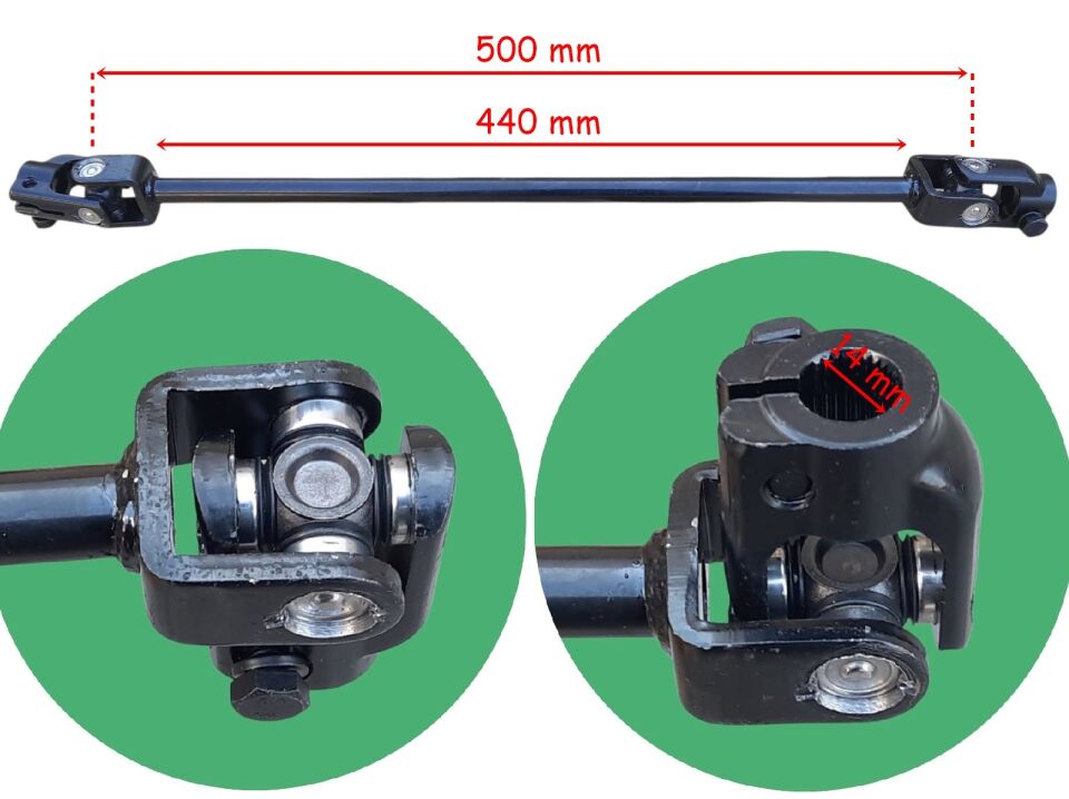 Atv Buggy Direksiyon Mili Mafsallı