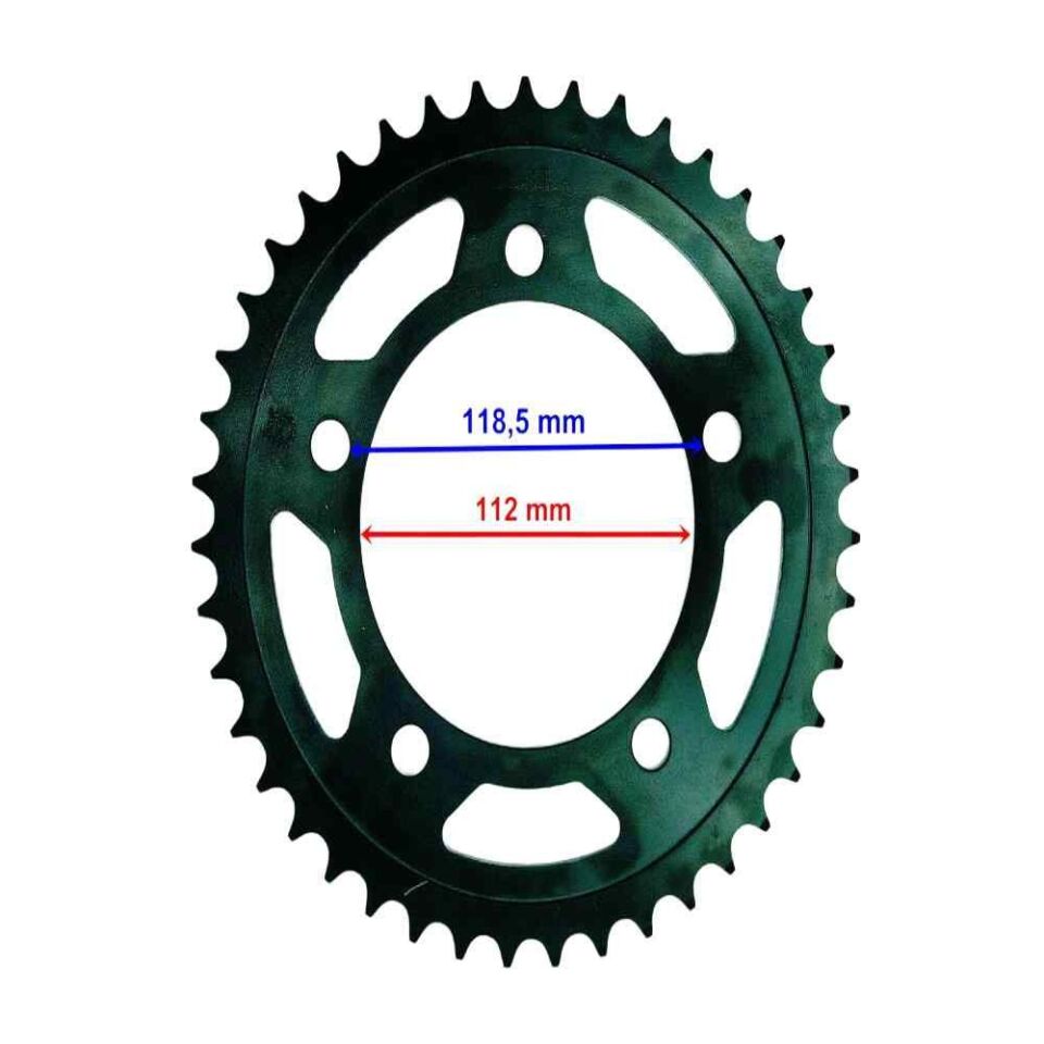 Honda Arka Dişli 520-43T İç112 5 Delikhonda Nc 750 Uyumlu X(2014-2018)