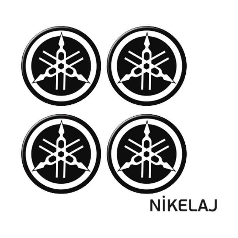 Yamaha Uyumlu 1 (3.5X3.5 Cm) Dörtlü Damla Etiket