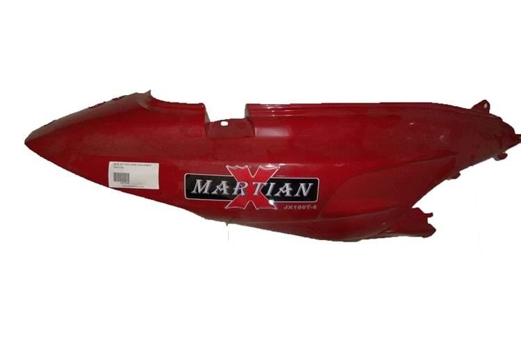 Çelik Sele Alt Yan Kapak Sağ Kırmızı Martian