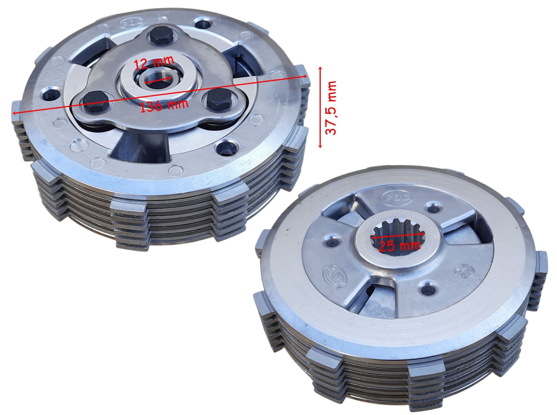 Cf Moto Sr450 Debriyaj Balata Grubu 6 Lı
