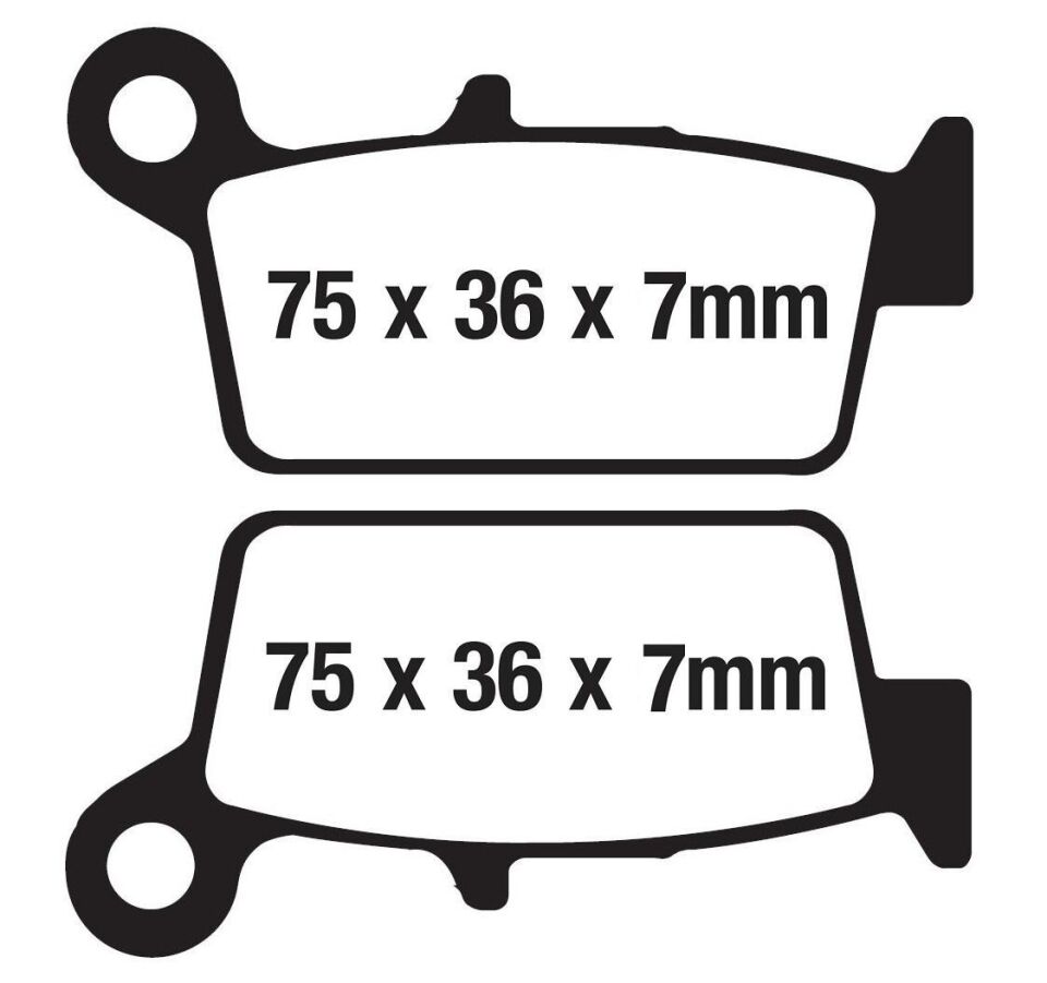 Lifan Pony 100 Arka Fren Disk Balatası Fa131/2