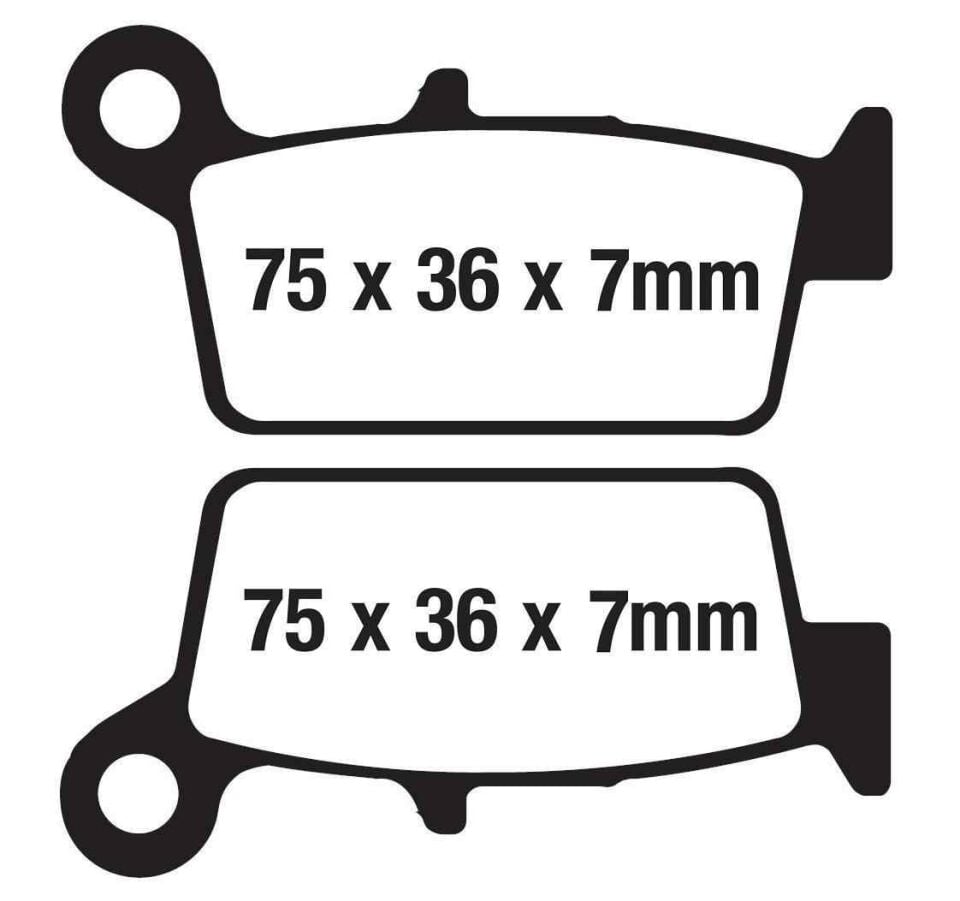 Lifan Pony 100 Arka Fren Disk Balatası Fa131/2
