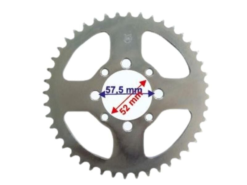 Modenas Kriss Arka Dişli 428-44T İç 52 Mm