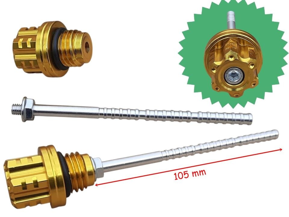 Cg Cub Yağ Seviye Çubuğu Alüminyum Gold