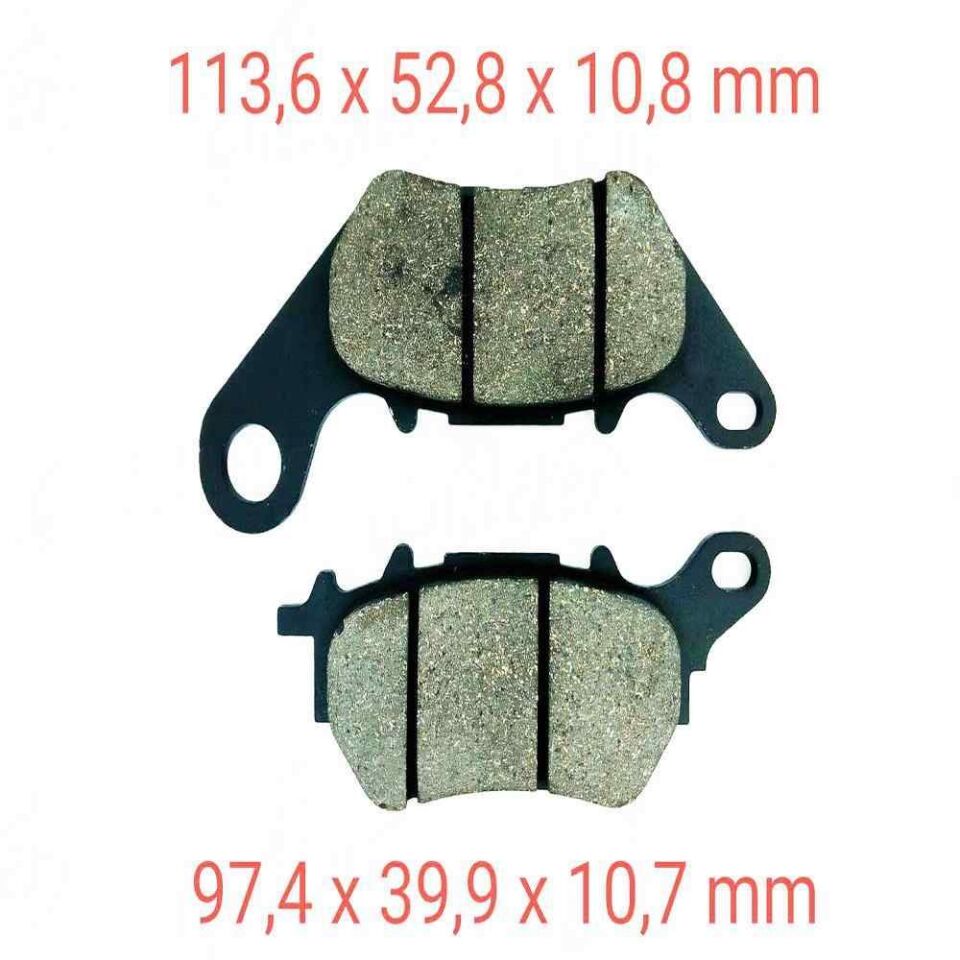 Yamaha Arka Fren Disk Balatası Fa662 Uyumlu Yzf R25 - Mt-25