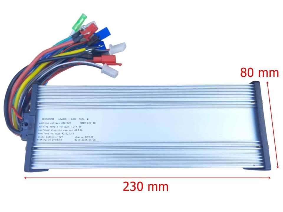 E-Bis Hız Kontrol Cdi Akıllı Beyin 48V-84V 1500W 80-230 Mm