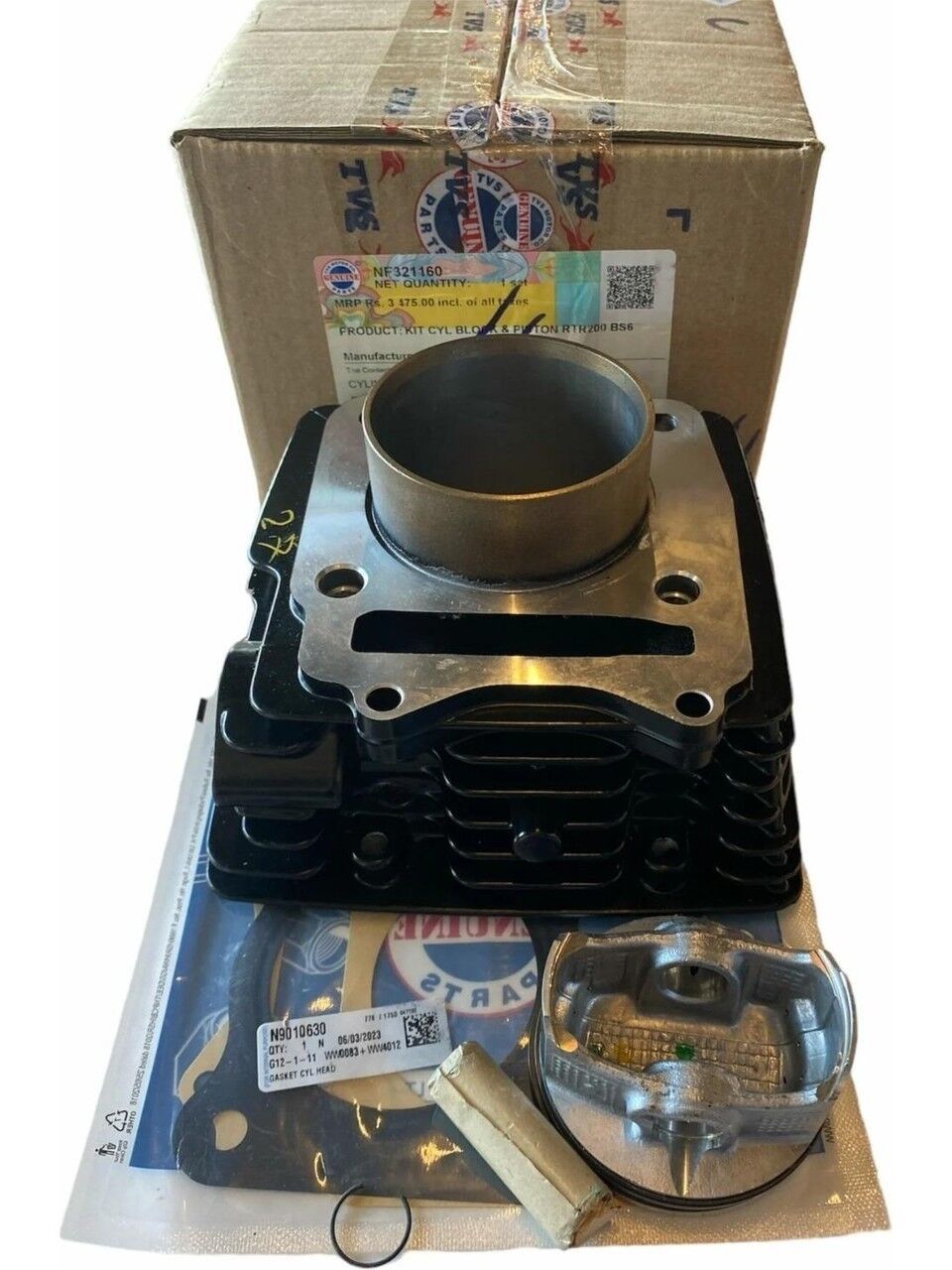 Tvs Apache Rtr 200 Silindir Komple Nf321160 66 Mm 15 Pim 72 Boy Orj