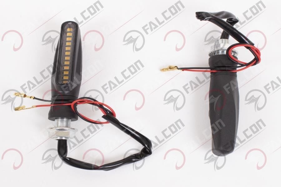 Universal Led Sinyal Kayar (Sarı) İkili Takım