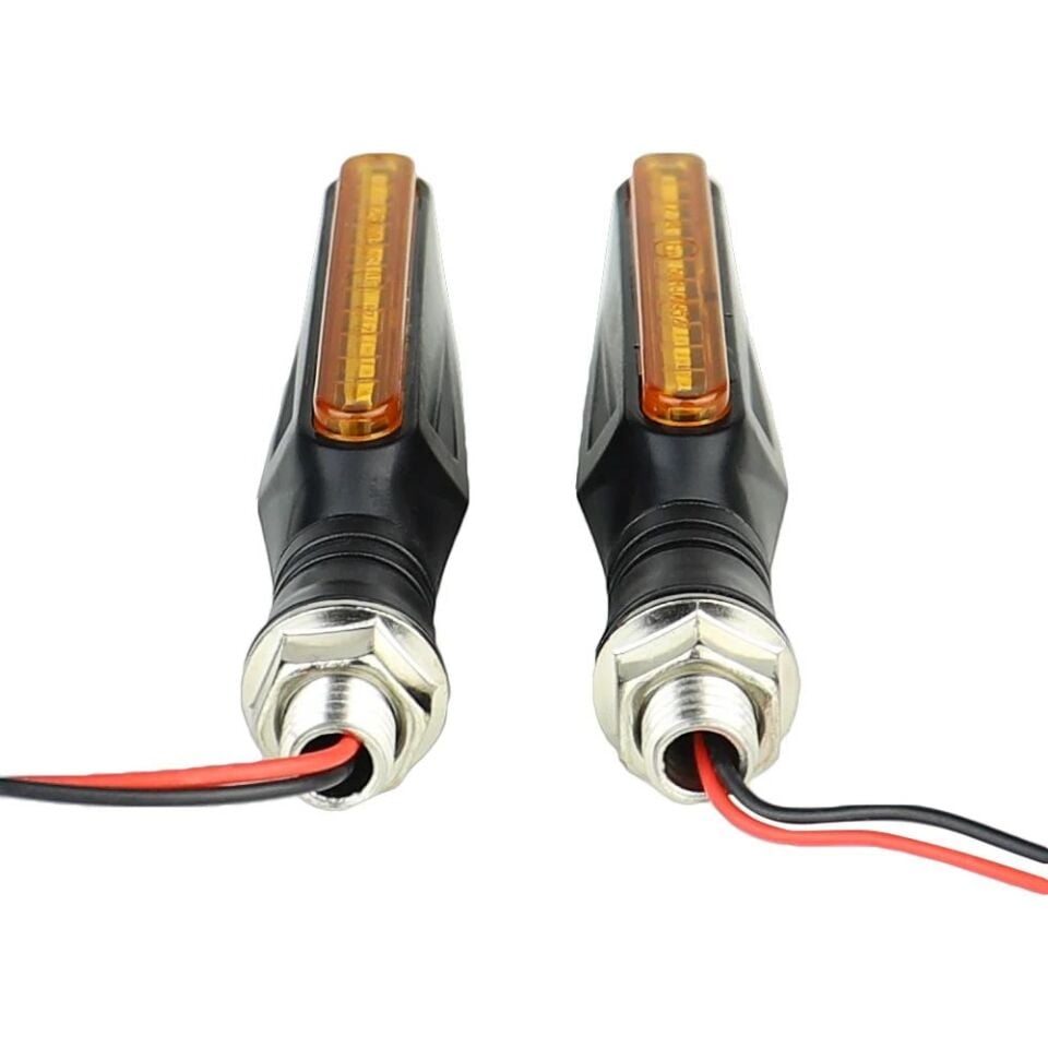 Led Sinyal Kayar (Sarı) İkili Takım