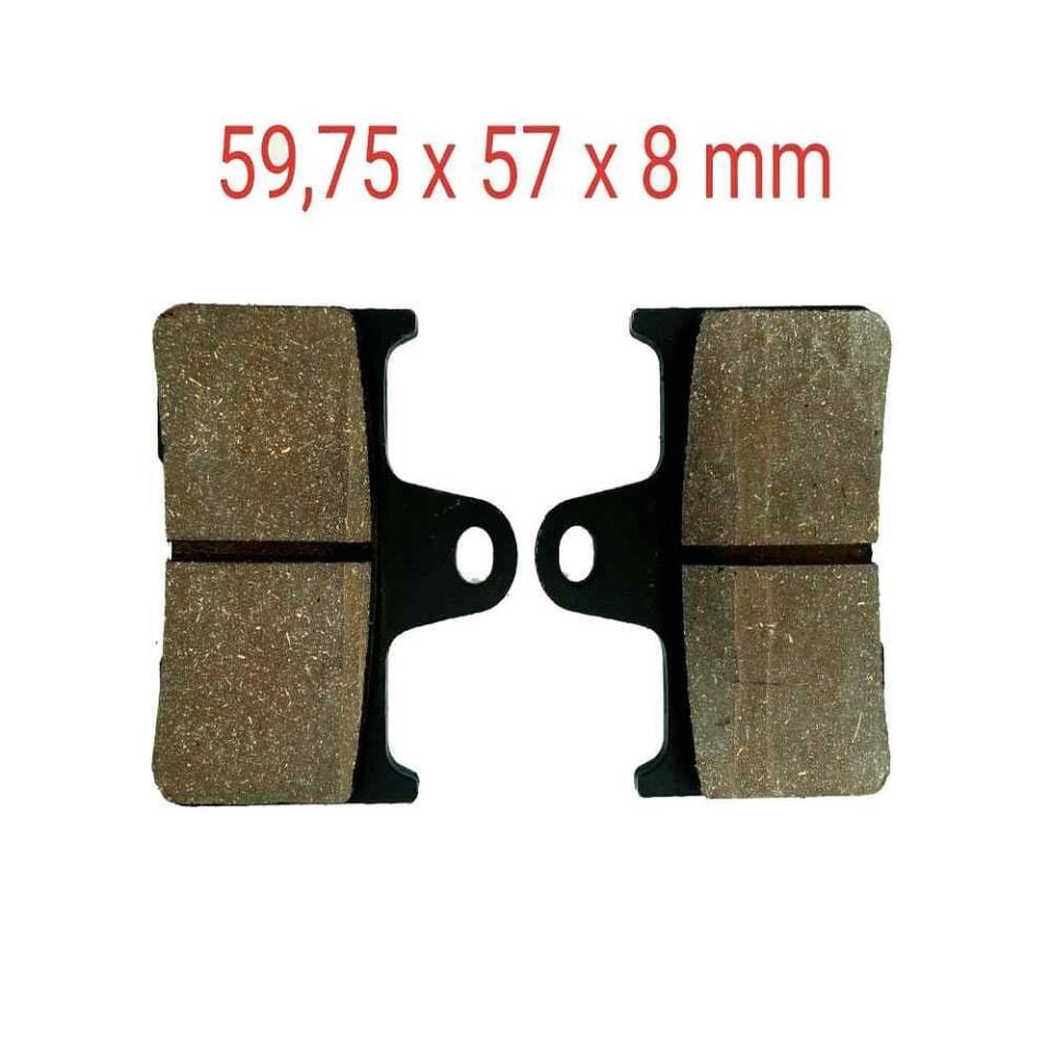 Arka Fren Disk Balatası Fa254 Suzuki Gsx 1400(2001-2007)-Gsxr 600(2004-2005)-Gsxr 1000(2001-2006)