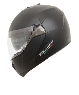 Kask Çene Açılır Vizörlü B-700 - Beon Parlak Siyah Xl Beden