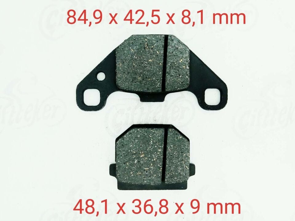 Suzuki An125 Ön Fren Disk Balatası Gold Fa083