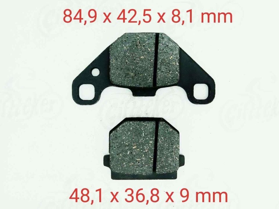 Suzuki An125 Ön Fren Disk Balatası Gold Fa083