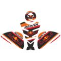 Honda Cbr 125Cc-250Cc 2005 - 2018 Uyumlu Tank Pad Set 001