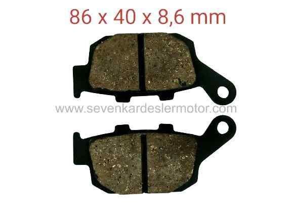 Honda Arka Disk Balata Fa496 Nc 700-750 Xl600-650-700-Cbr250-Cbr500R-Xrv750-Suzuki İnazuma Gv 250 F