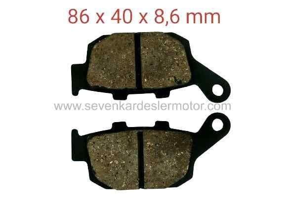Honda Arka Disk Balata Fa496 Nc 700-750 Xl600-650-700-Cbr250-Cbr500R-Xrv750-Suzuki İnazuma Gv 250 F