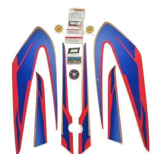 Yamaha Rx115 Sticket Set Kırmızı
