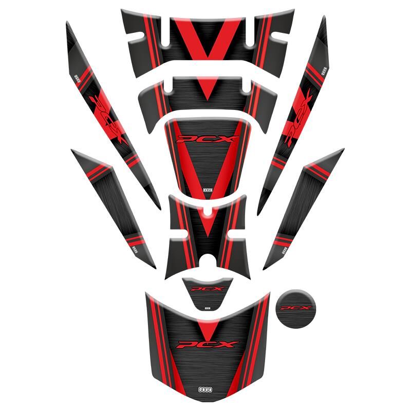 Honda Pcx 2018 - 2020 Uyumlu Tank Pad Set 001