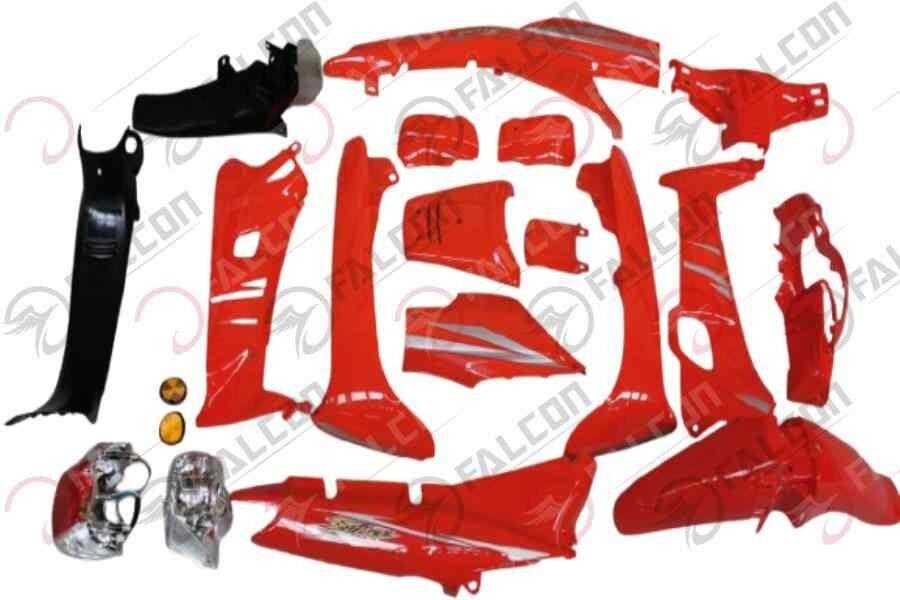 Mondial Kh-Mfh Kaporta Seti İthal(Far Stop Dahil) Kırmızı