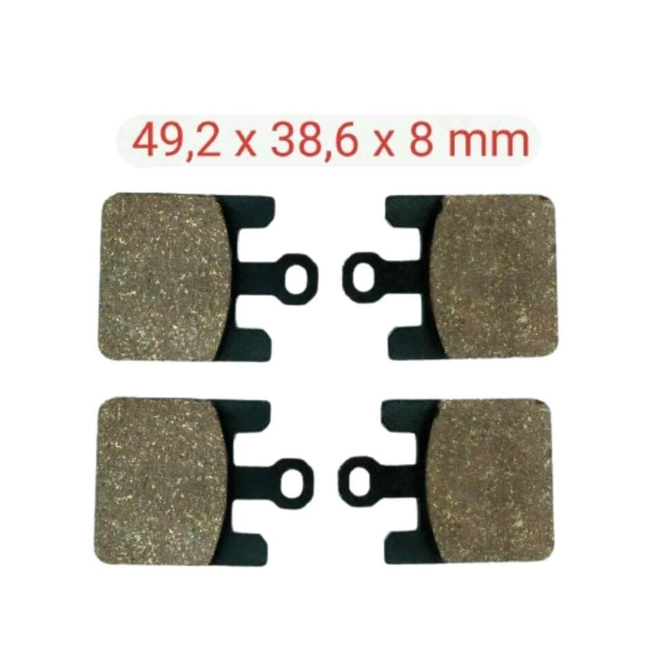Ön Fren Disk Balatası Fa369 2 Li Set Zx 10 R(2004-2007)-Zx 6 R(2003-2006) - Suzuki Gsxr 1000(2003)