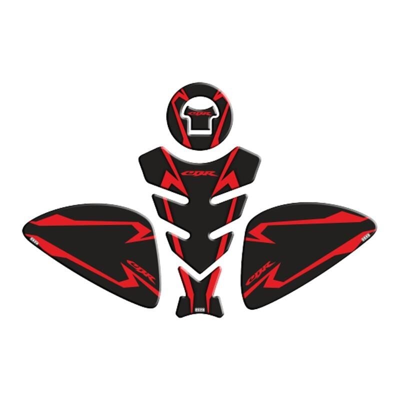 Honda Cbr 125Cc-250Cc 2005 - 2018 Uyumlu Tank Pad Set 005