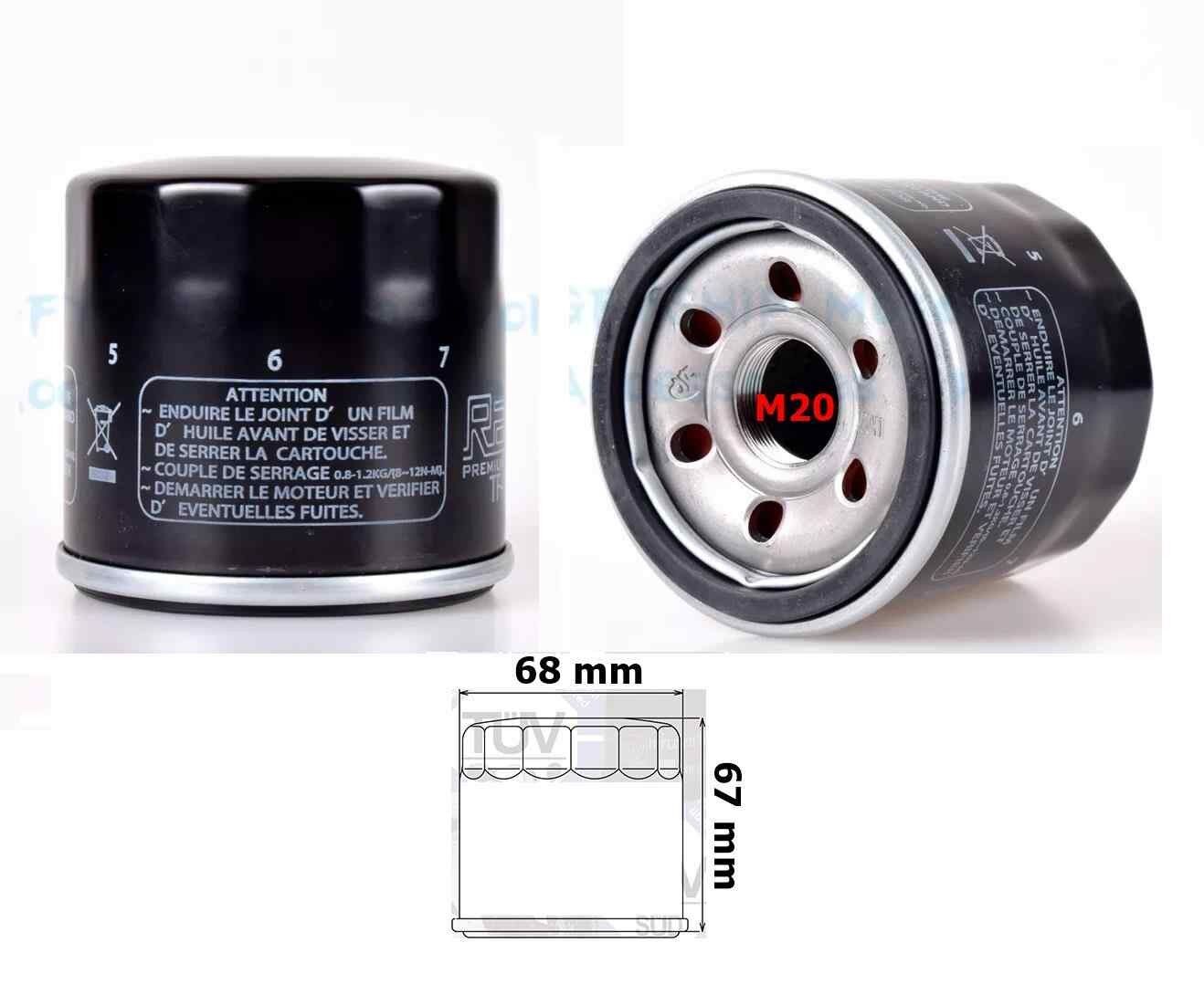 Yağ Filtresi Hf138(X07) Gw250 İnazuma Burgman An650 V-Strom Dl650-250-1000 Gsx-R 250-600-1000