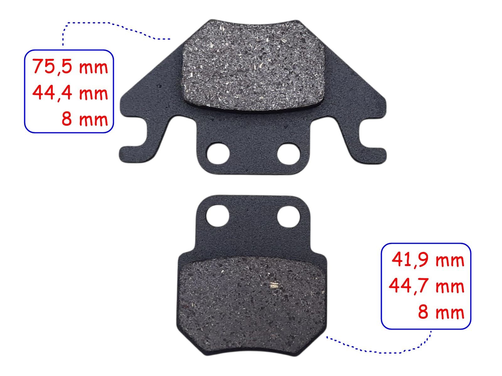 Mondial Ön Fren Disk Balatası Fa707 İth Rks Des 125 Prostreet 125