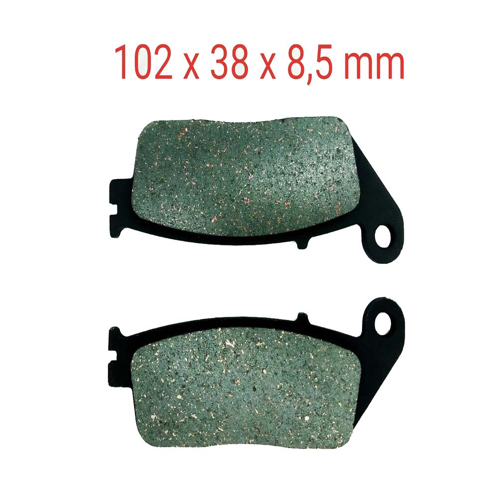 Ön Fren Disk Balatası Fa196 Honda Cbr 250-Cb 650 F -Suzuki Gw 250 İnazuma - Kymco Xciting-500