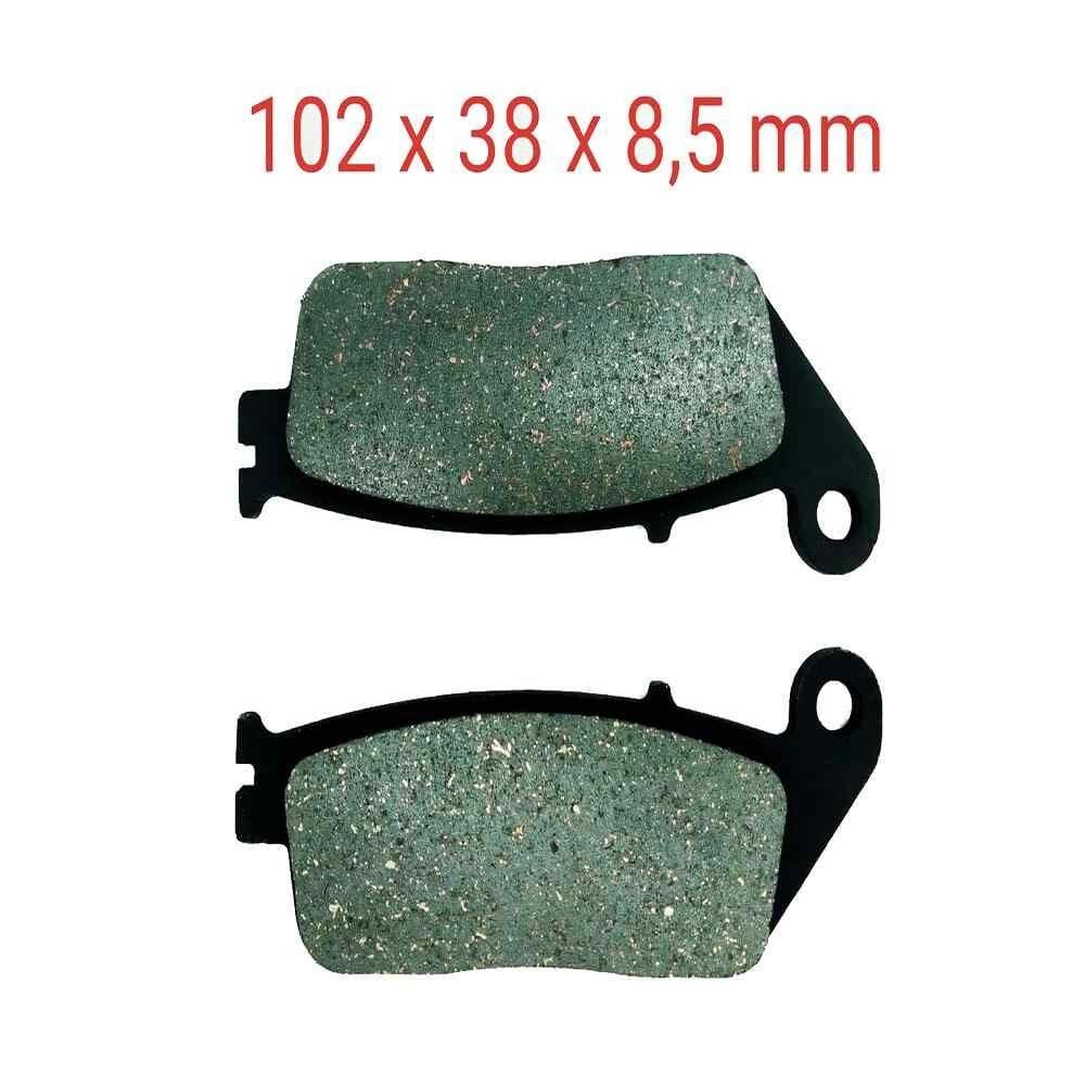 Ön Fren Disk Balatası Fa196 Honda Cbr 250-Cb 650 F -Suzuki Gw 250 İnazuma - Kymco Xciting-500