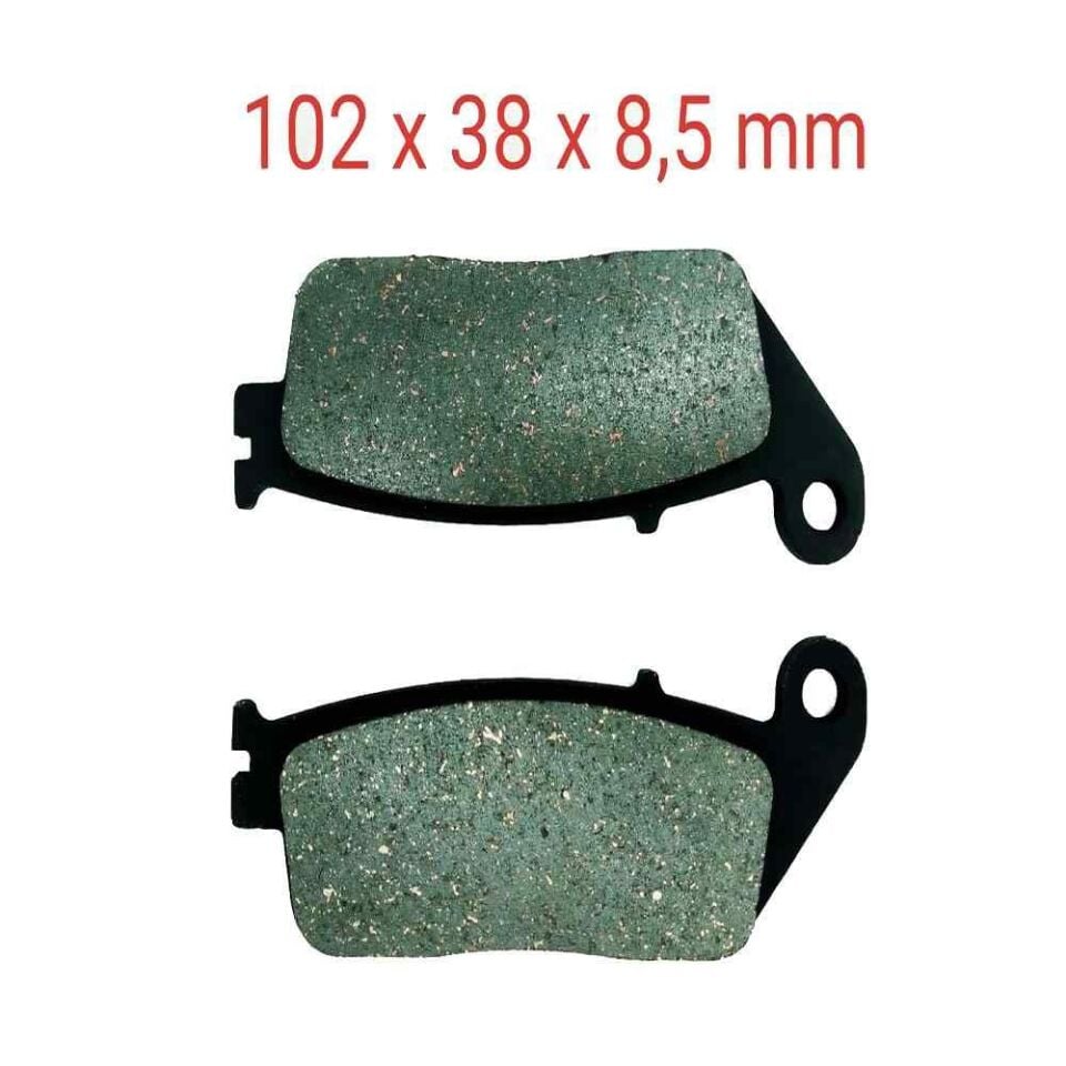Ön Fren Disk Balatası Fa196 Honda Cbr 250-Cb 650 F -Suzuki Gw 250 İnazuma - Kymco Xciting-500=