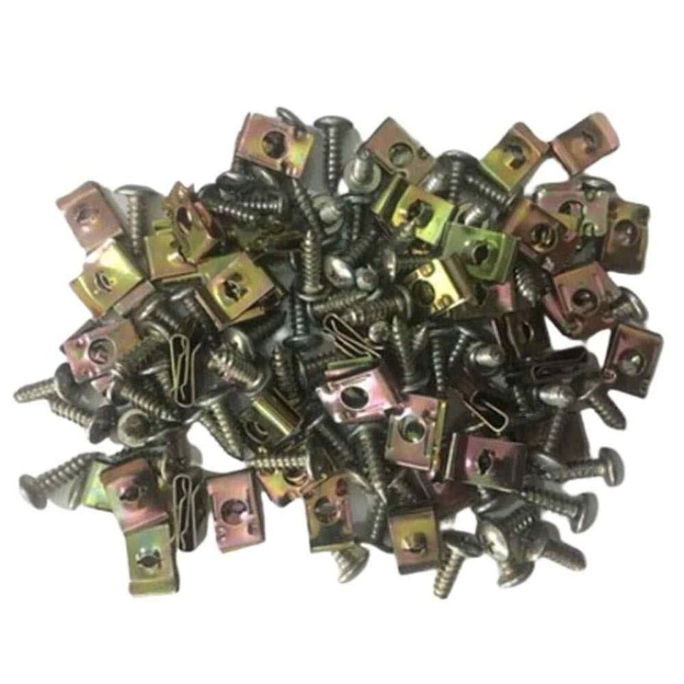 Klips Ve Vidası Küçük (4,2-16 Mm) 100 Adet