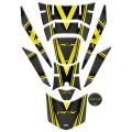 Honda Pcx 2018 - 2020 Uyumlu Tank Pad Set 012