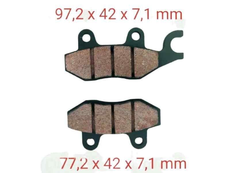 Modenas Kriss Ön Fren Disk Balatası