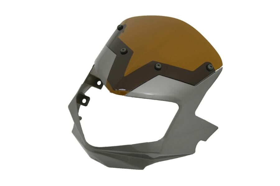 Mh 125 Delta Far Muhafaza Camlı Gri